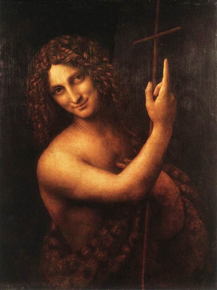 <p> <em>Леонардо да Винчи. </em><strong>Святой Иоанн Креститель</strong> </p> <p> <em>Леонардо да Винчи. </em><strong>Святой Иоанн Креститель</strong> </p>